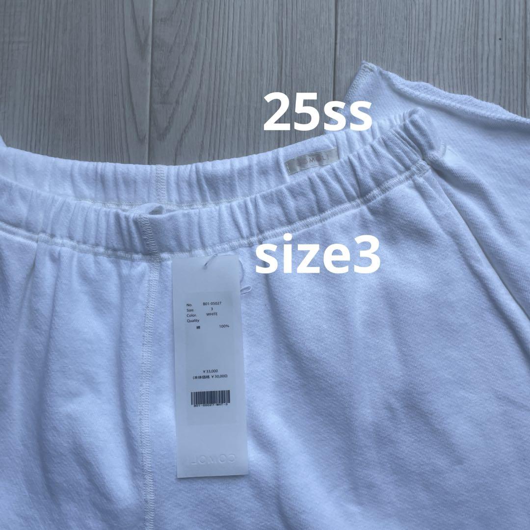 comoli LWコットン裏毛ショーツ white size3 - メルカリ