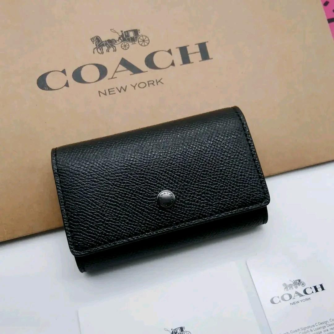 新品　COACH　キーケース　キーリング　メンズ