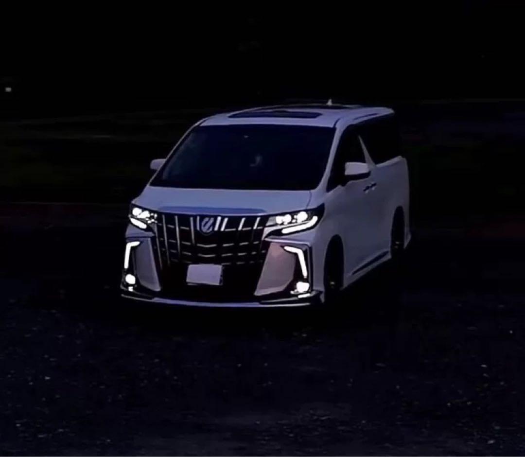 改良版 アルファード 30系 後期 LED ガーニッシュ