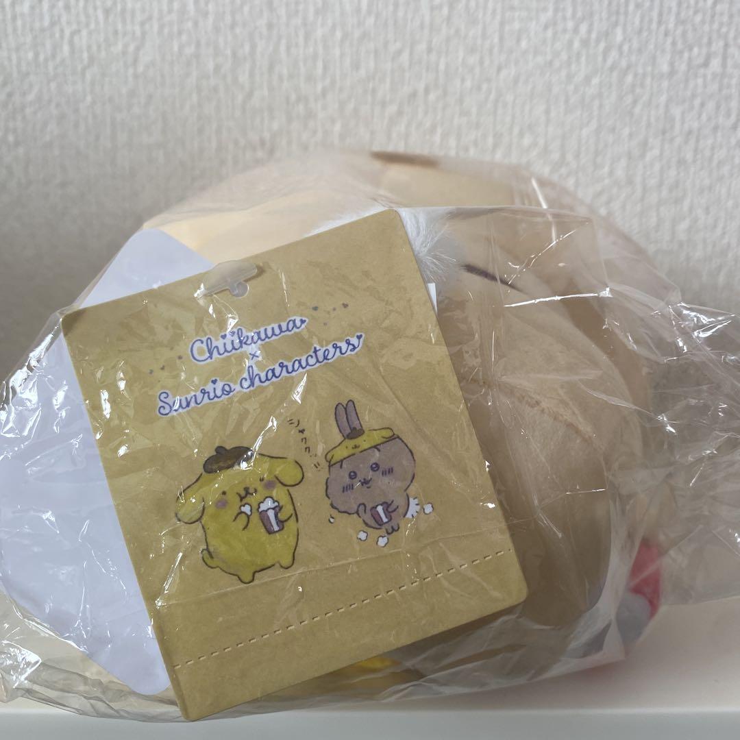 ちいかわ うさぎ ポムポムプリン ぬいぐるみ レア