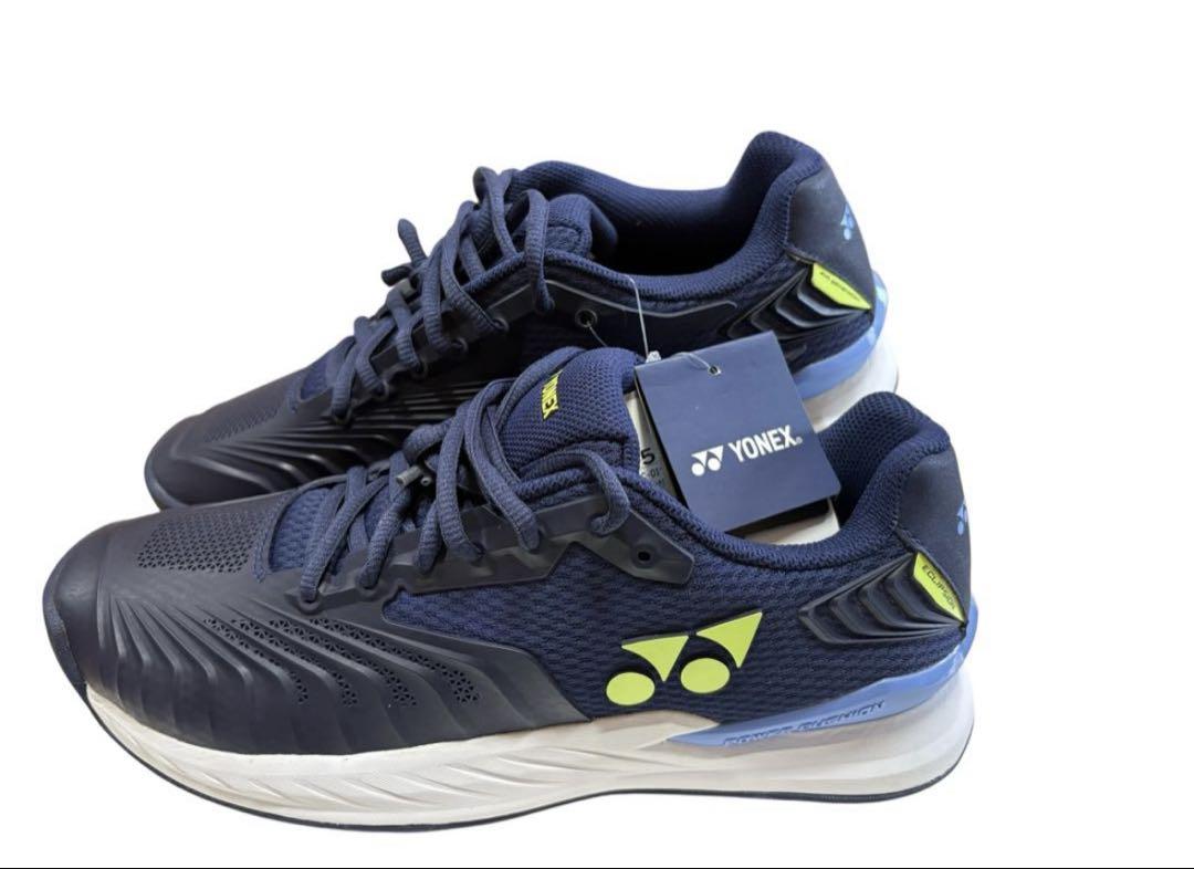 YONEX テニスシューズ オールコート用 シューズ ネイビー 27.5 ① YONEX テニスシューズ オールコート用 シューズ ネイビー 27.5 ①