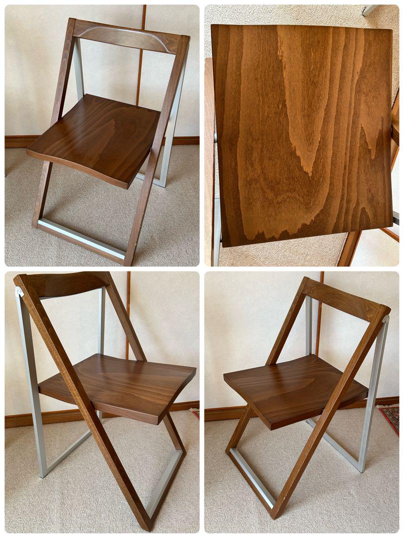 イタリアcalligaris カリガリス 折りたたみ椅子　チェア Skip 2脚