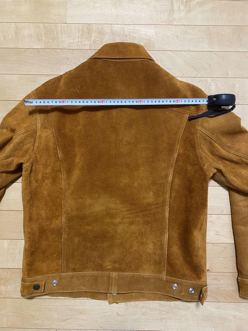 ジャケット・アウター AVONTADE Suede Trucker jacket L