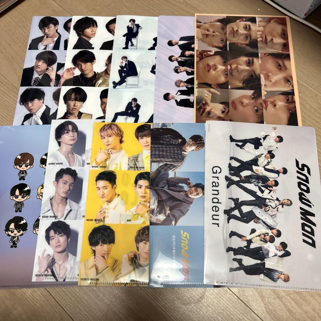 SnowMan滝沢歌舞伎アクスタ クリアファイル Amazon.co.jp: Snow Man 滝沢歌舞伎 【 クリアファイル 集合