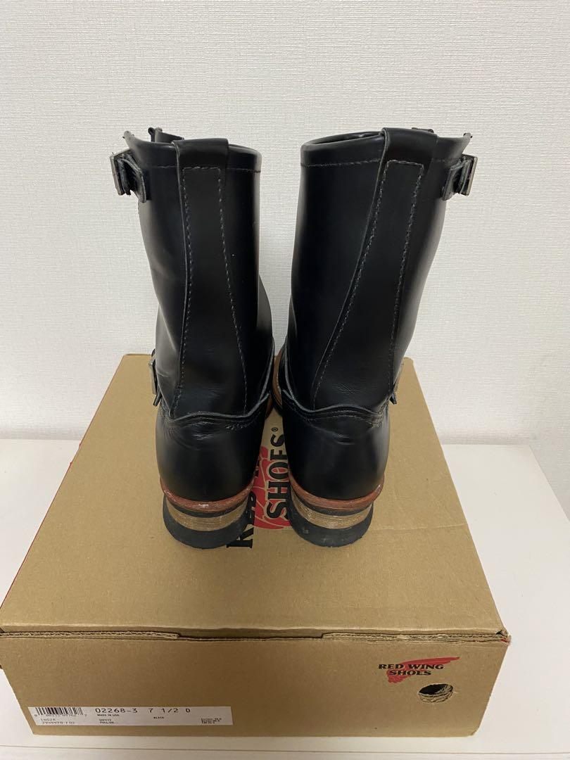 レッドウイング REDWINGエンジニアブーツ2268 7 1/2 D 25.5