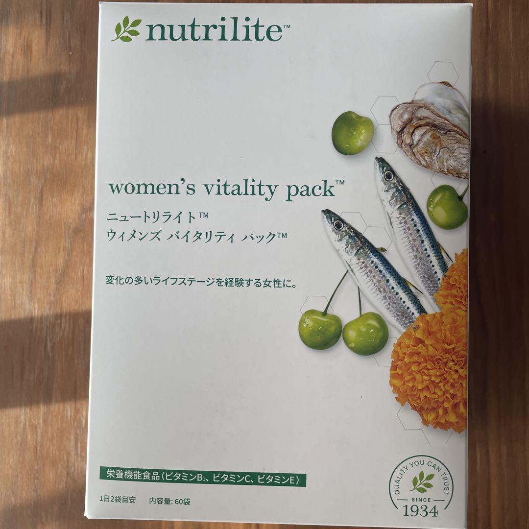 nutrilite women's vitality pack 60袋