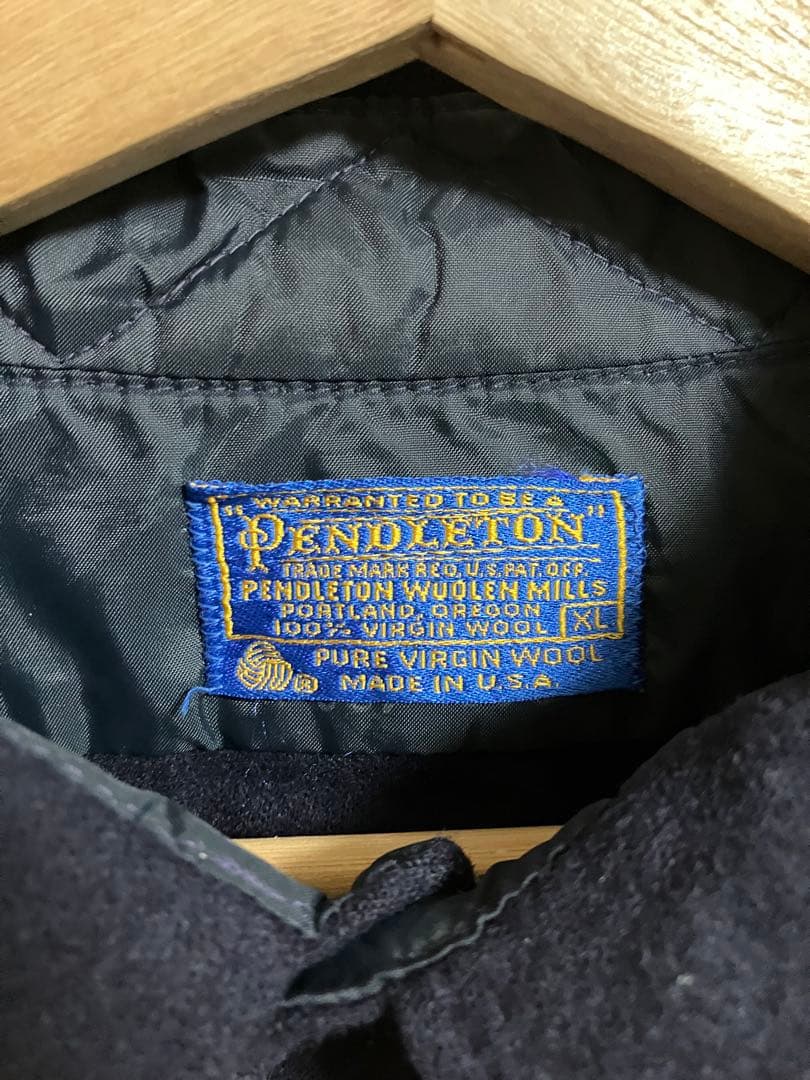 pendleton 70s ボードシャツ ネイビー単色L PENDLETON