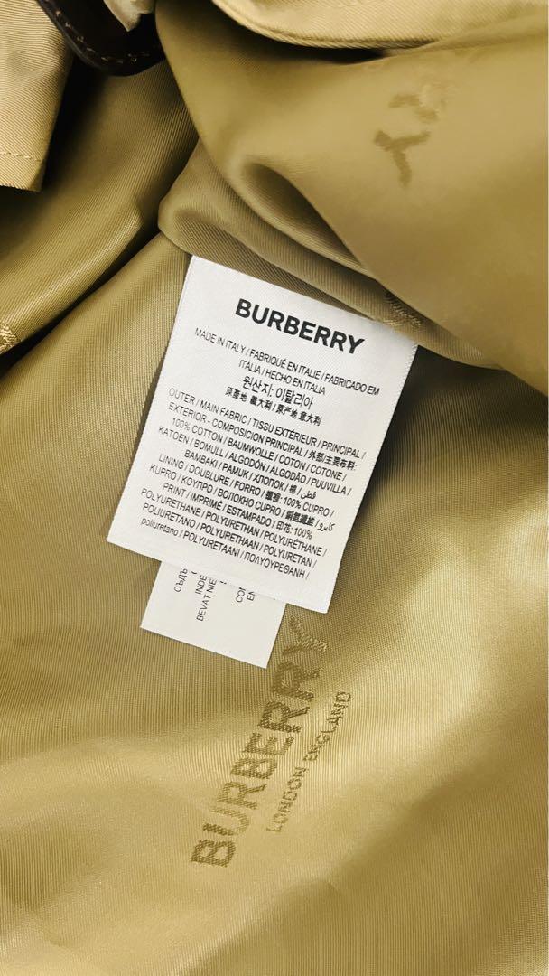 新品 BURBERRY 4558209 ホースフェリープリントトレンチコート52