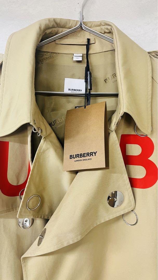 新品 BURBERRY 4558209 ホースフェリープリントトレンチコート52