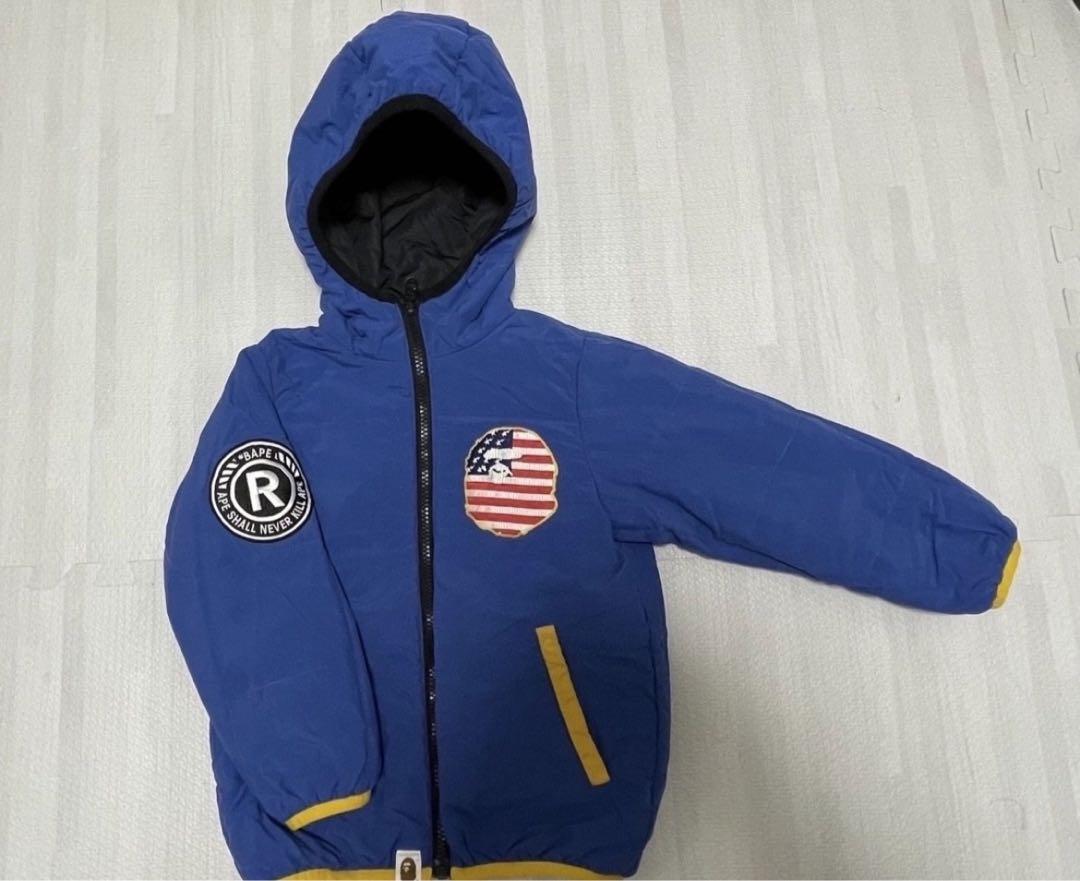 bape kids リバーシブル　100
