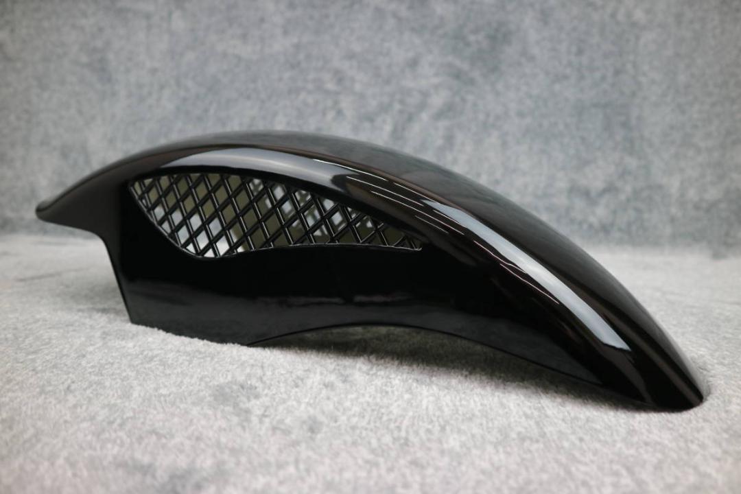 ゼファー４００　専用カラー付　メッシュフェンダー【ブラック】/汎用 新品