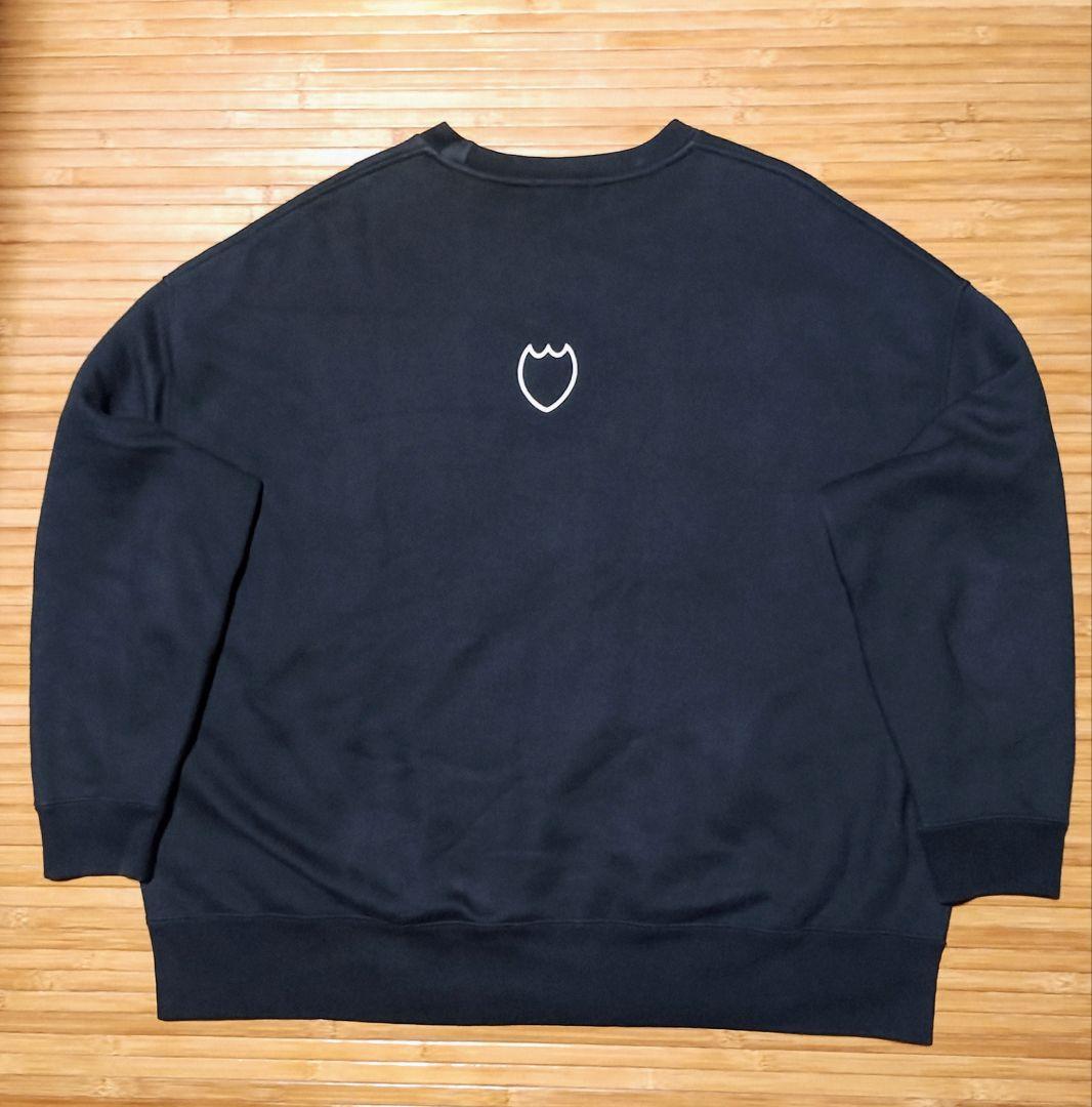 RUDE GALLERY ロゴスウェット L ブラック ルードギャラリー レア