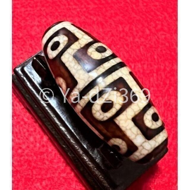 品質が 【最上級品】dZi beadsジービーズ 西蔵 上肯 赤龍紋 玉髄 二十 ...
