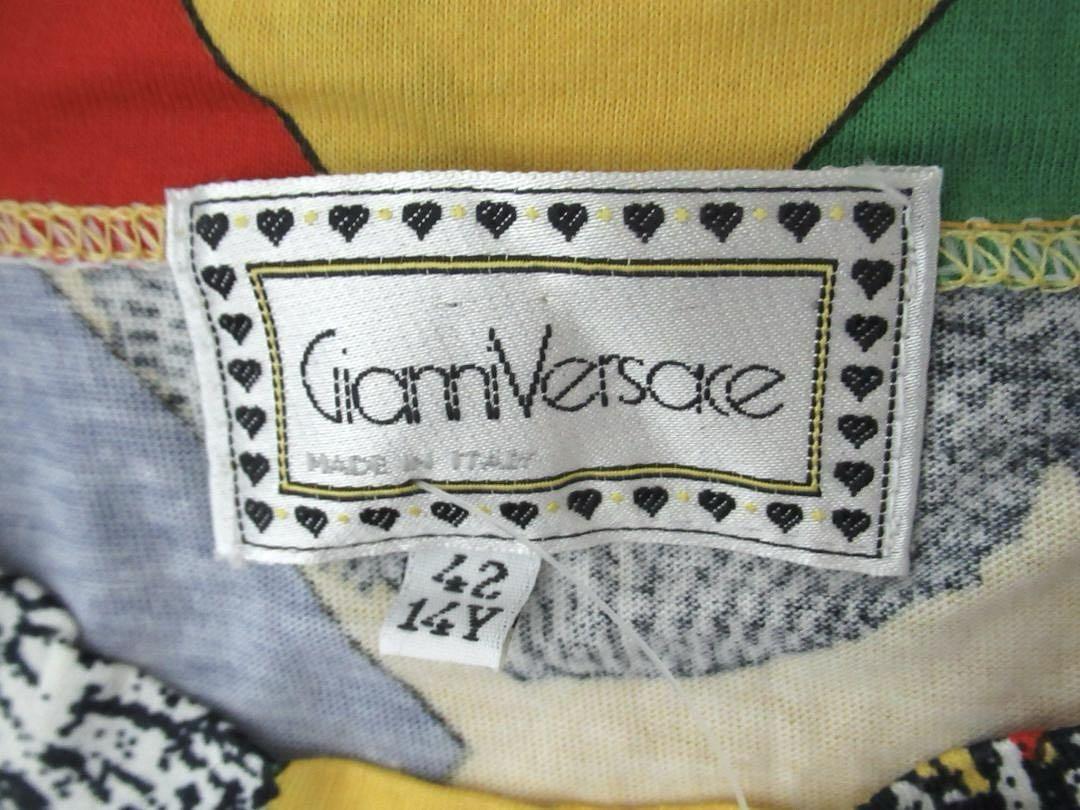未使用 希少 ヴィンテージ GIANNIVERSACE Tシャツ ヴェルサーチ
