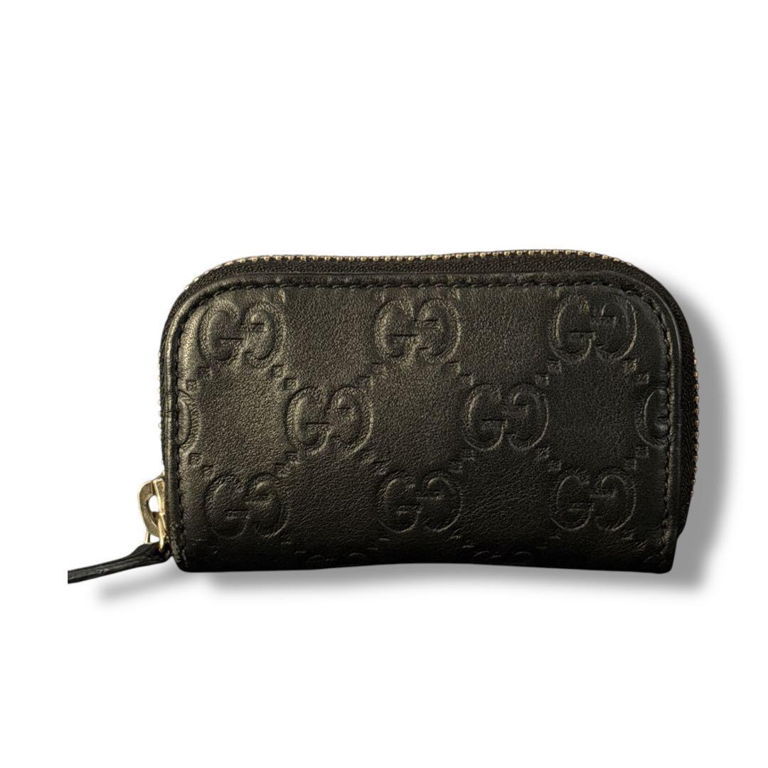 グッチ GG柄 GGキャンバス コインケース 小銭入れ ラウンドファスナー GUCCI - グッチ GUCCI GGキャンバス コインケース 財布