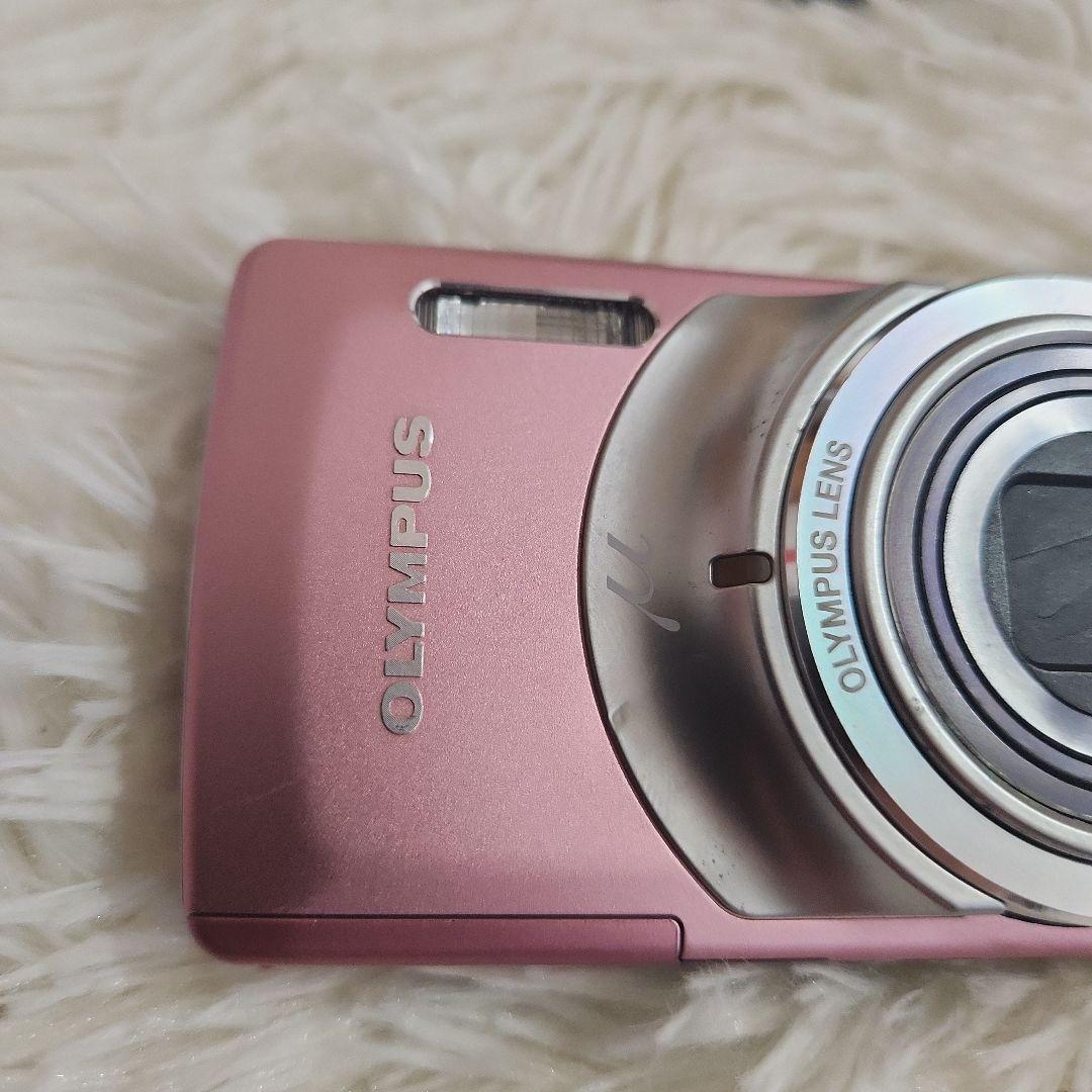 OLYMPUS μ 7010 コンパクトデジタルカメラ ピンク