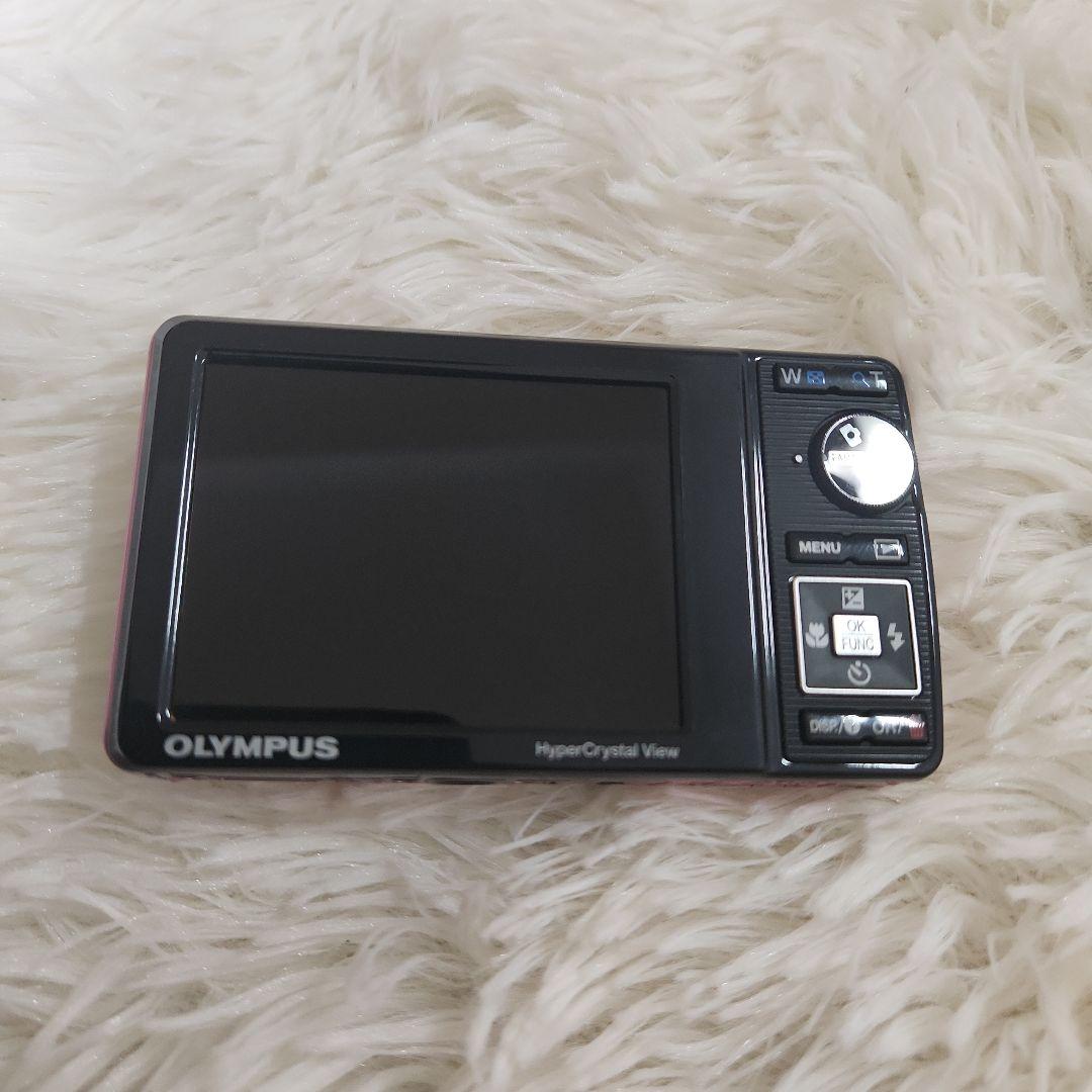 OLYMPUS μ 7010 コンパクトデジタルカメラ ピンク