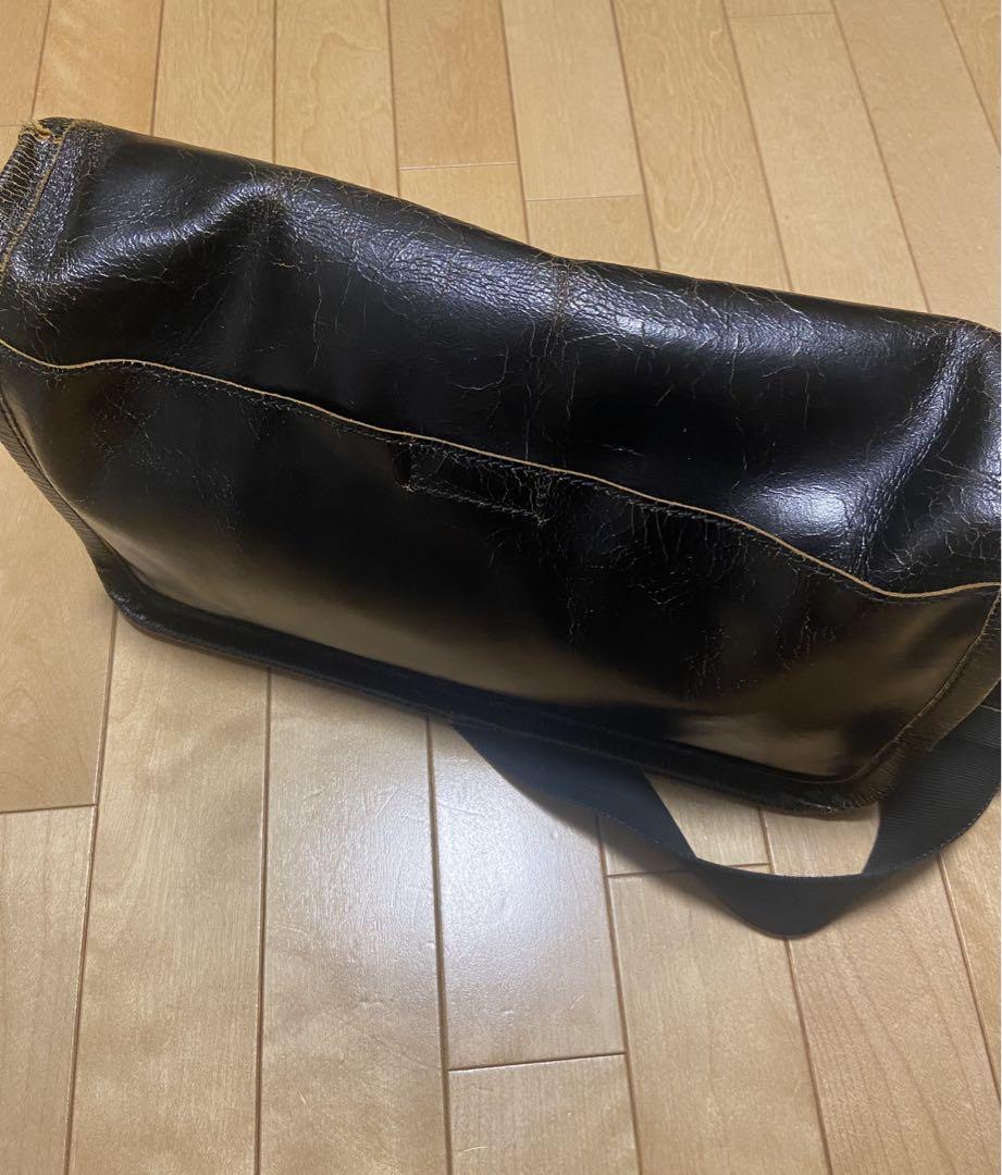 バッグ miu miu damaged leather shoulder bag
