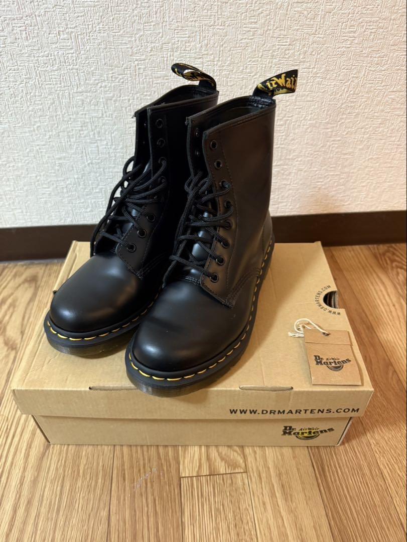 Dr. Martens 1460 W ブラックブーツ US8