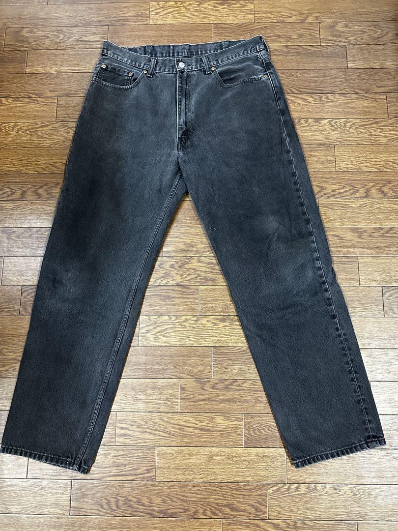 Levi's 550 ブラックデニム W38.L34 LEVI´S 550ブラックデニム W38 L34