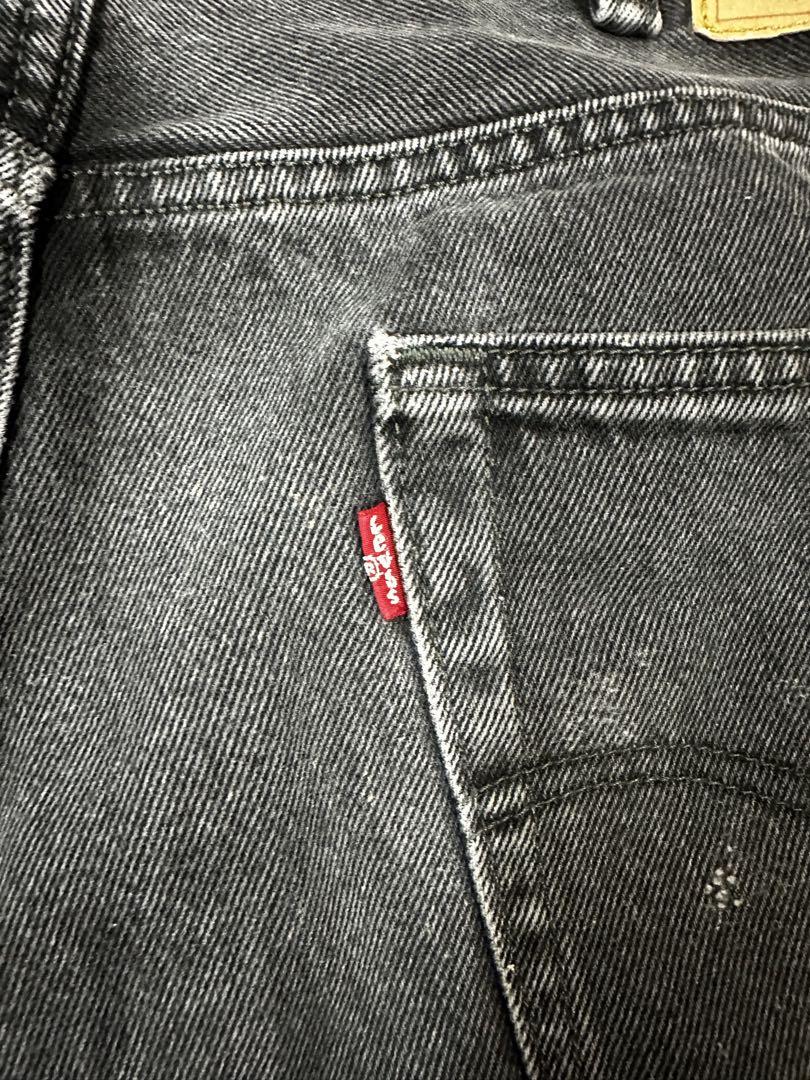 Levi's 550 ブラックデニム W38 L34 パンツ