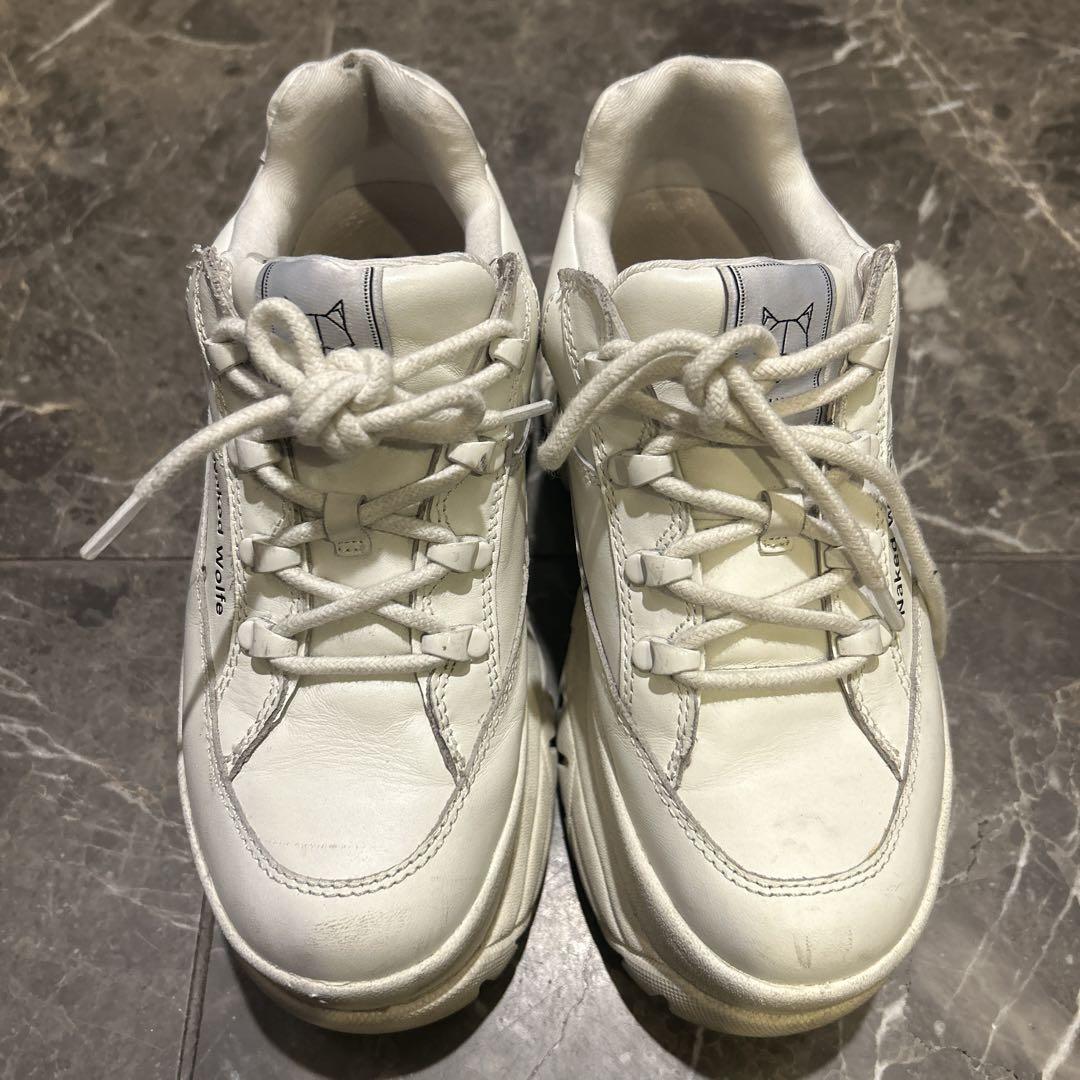 NAKED WOLFE 【SPRINTER WHITE LEATHER】 - 靴安い 価格