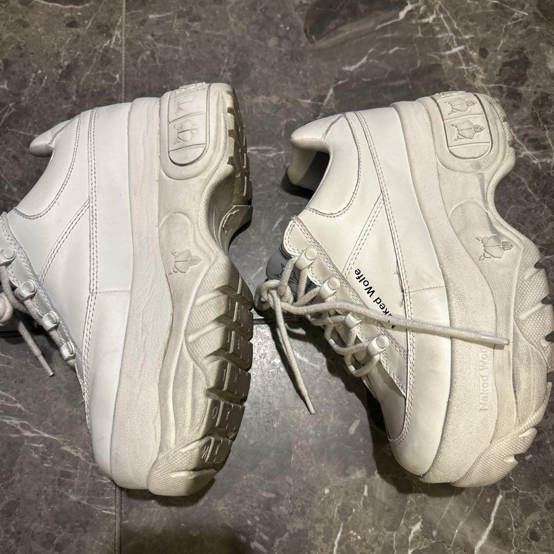 NAKED WOLFE 【SPRINTER WHITE LEATHER】 - 靴安い 価格