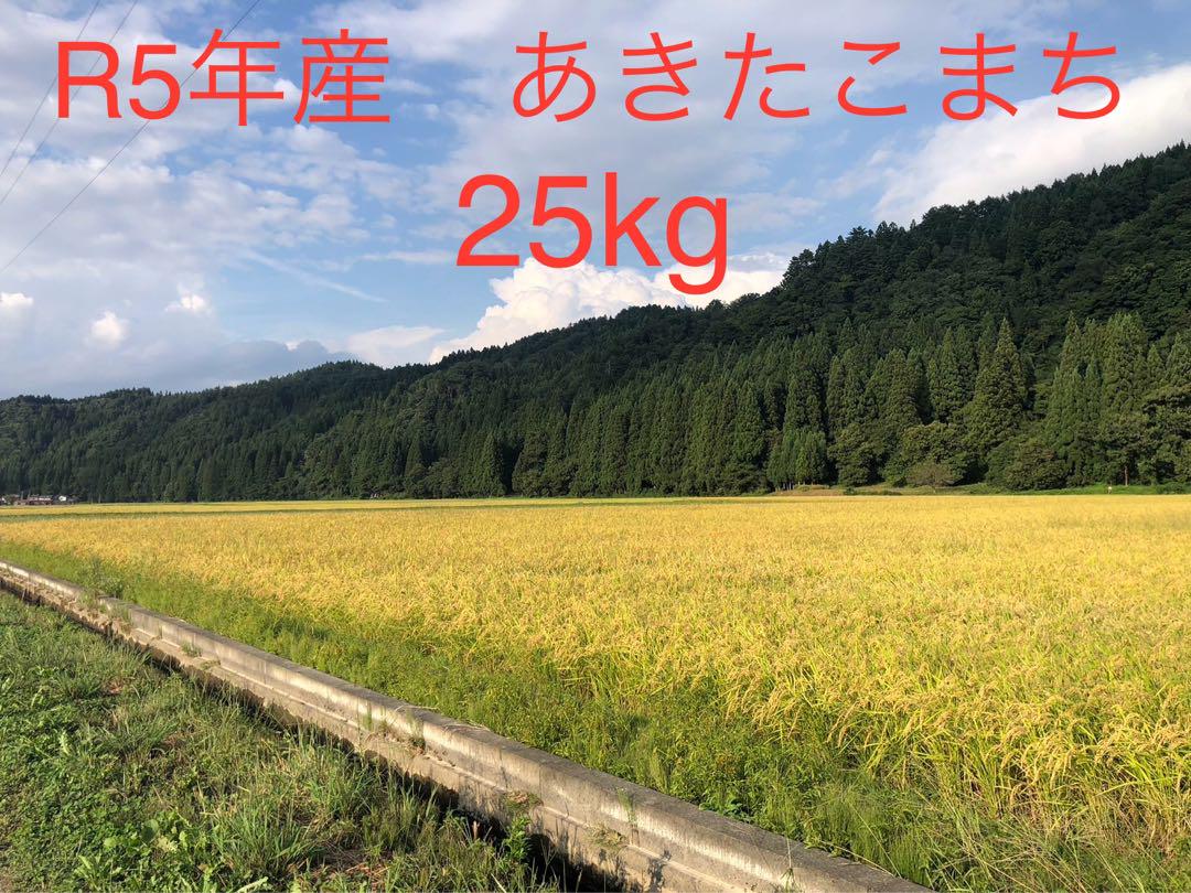 のむ様専用令和5年度秋田県産〔湯沢市旧雄勝町〕あきたこまち25kg送料込