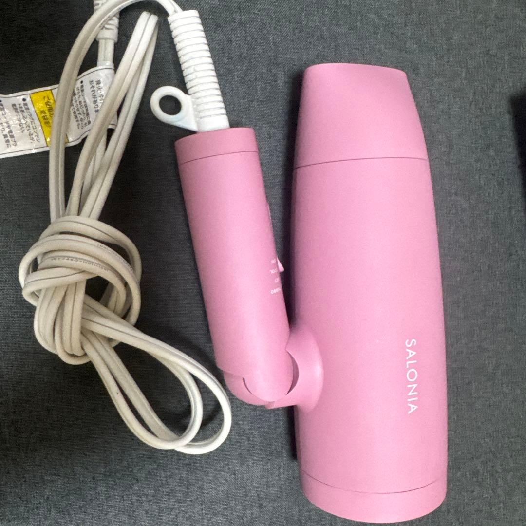 SALONIA SMOOTH SHINE DRYER ピンク プレミアムラインの「速乾シルク髪ドライヤー」に新色の