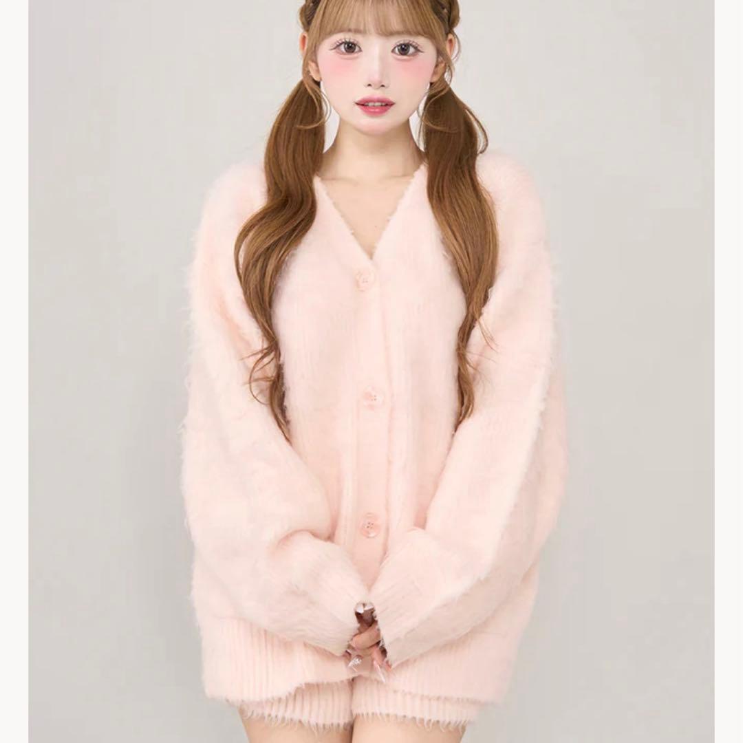 Darich ヘアリーニットセットアップ PNK