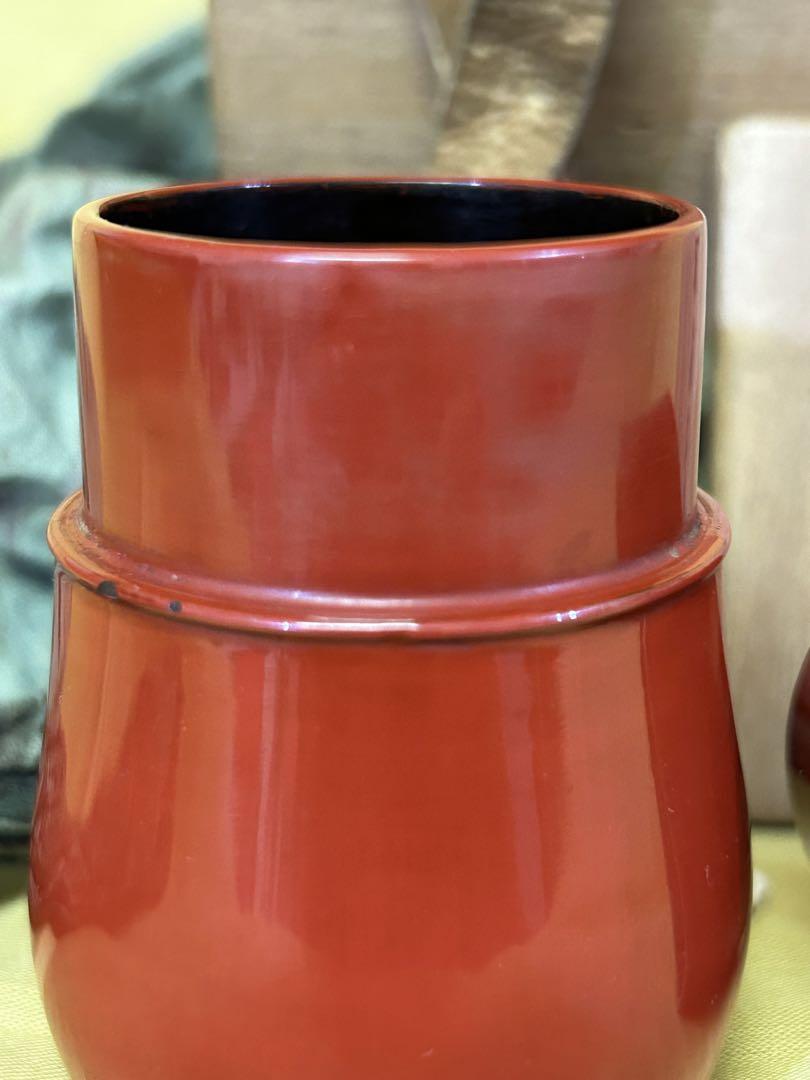 入荷nowオンラインストア 茶道具 骨董 期間限定値下げ 棗 メルカリ - ）朱中次 （なつめ 工芸品