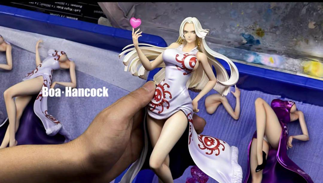ワンピース　ボア・ハンコック　ガレージキット　フィギュア　完成品