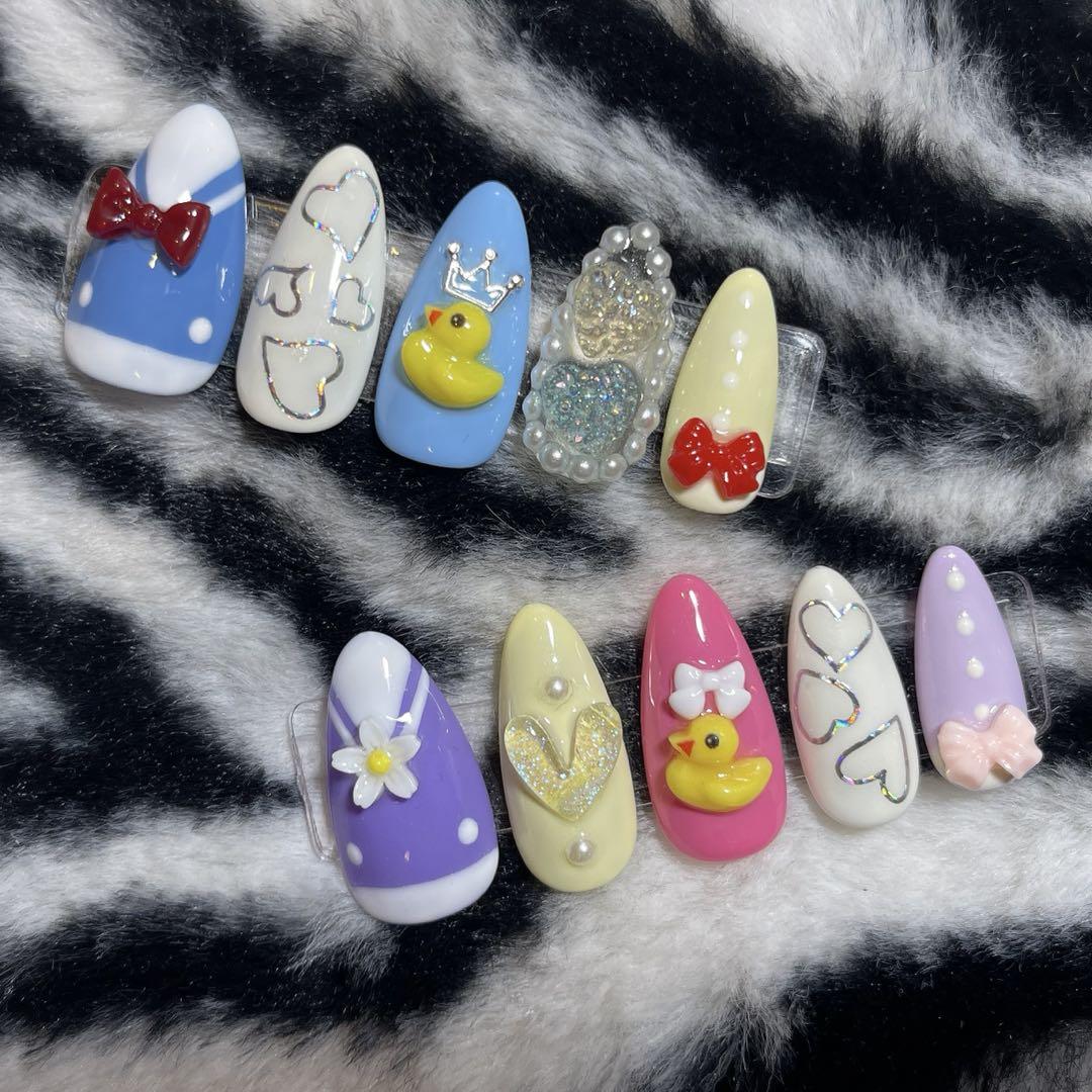 現品】ネイルチップ パルパルーザ クワッキーダックシティ