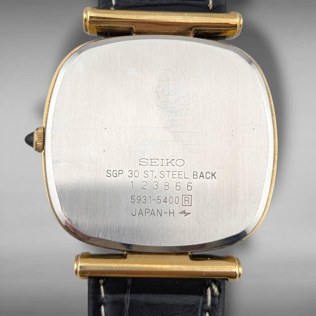 【新品電池/ベルト・稼働】セイコー ドルチェ ゴールドケース 金張り スクエア 【新品電池/ベルト・稼働】セイコー ドルチェ ゴールドケース 金張り スクエア