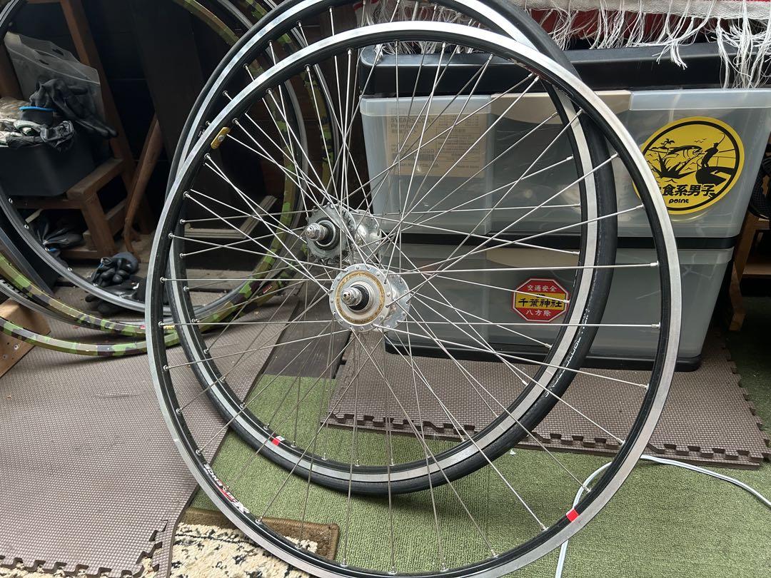 手組みホイール Suntour Alexeims