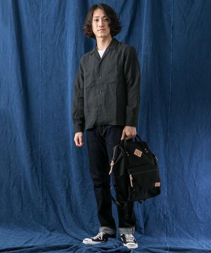 新品 worknotwork(ワークノットワーク) ダブルガーゼシャツ