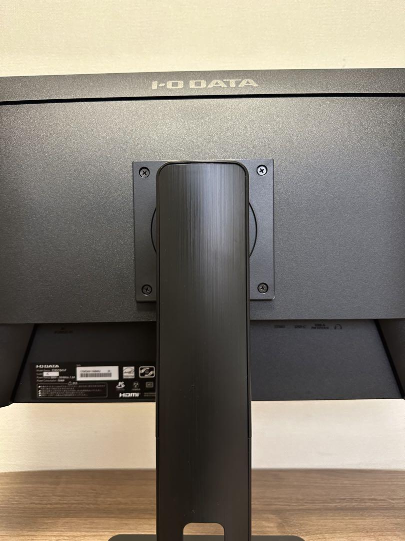 I-O DATA ブラック ディスプレイ 本体　24.5インチ