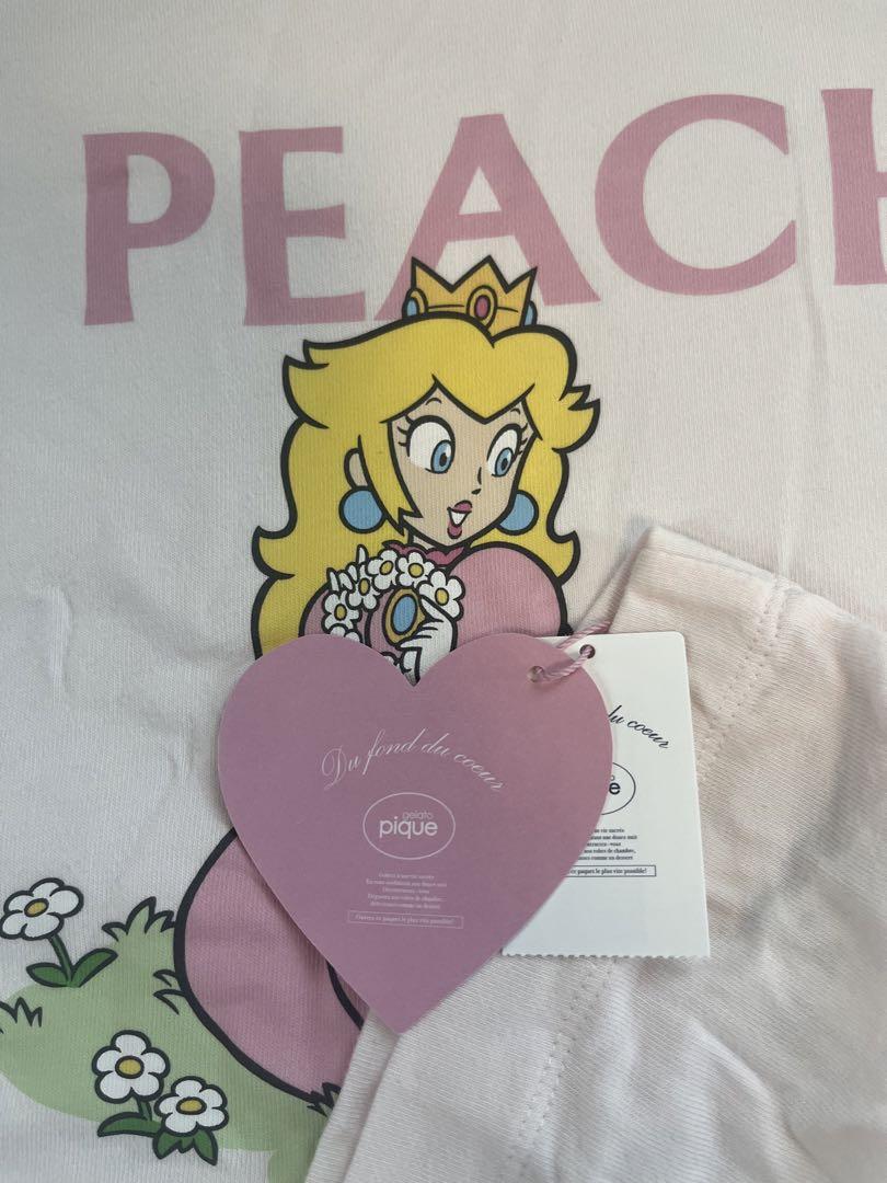 ジェラートピケ スーパーマリオコラボ ピーチ姫 ルームウェア