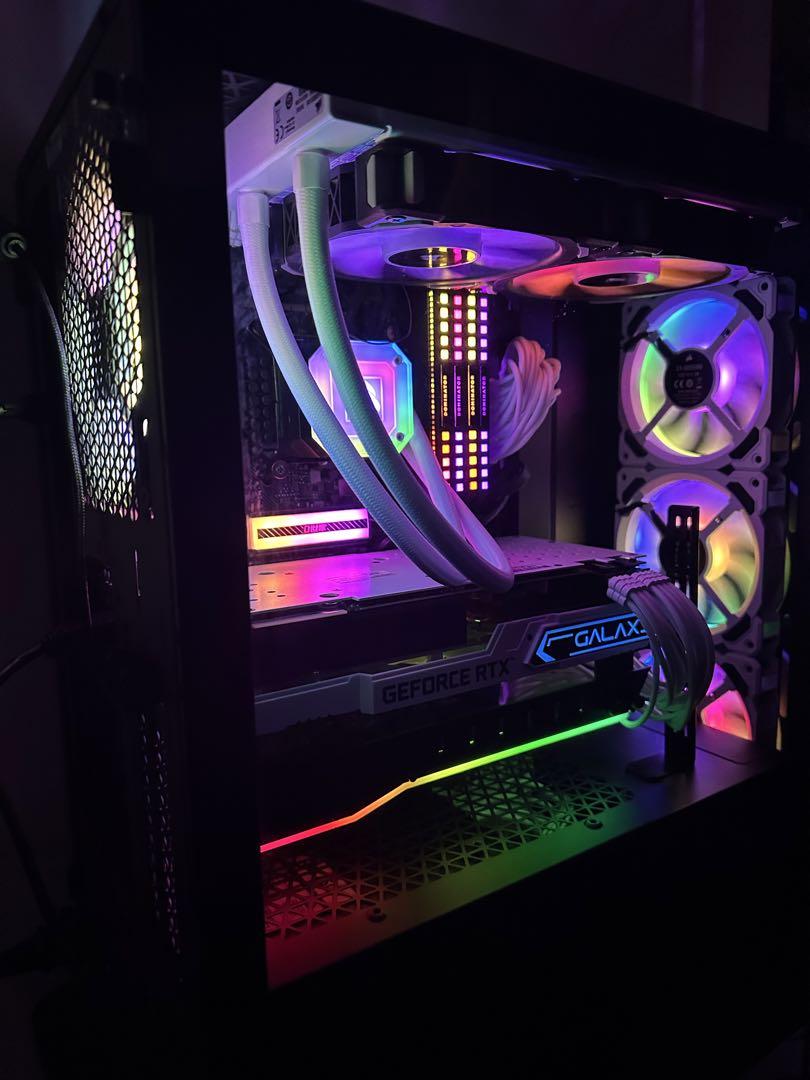 【光る】RGB ゲーミングPC / 2070 super / 32Gb /水冷