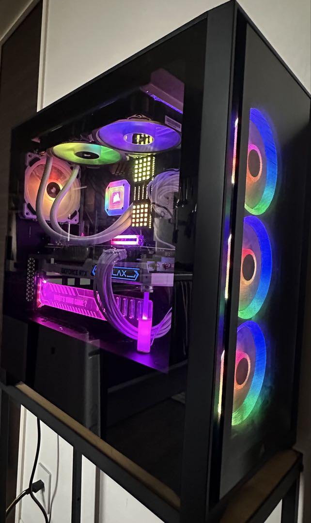 【光る】RGB ゲーミングPC / 2070 super / 32Gb /水冷