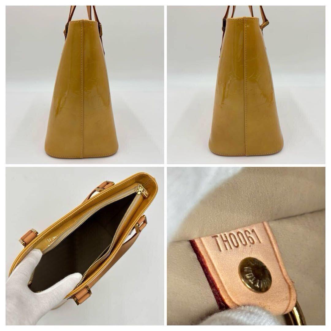 ルイヴィトン ヴェルニ ヒューストン M91340 ノアゼット ハンドバッグ