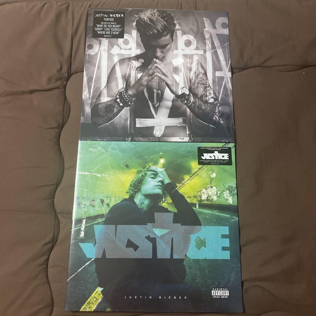 justin bieber lp レコード　purpose justice
