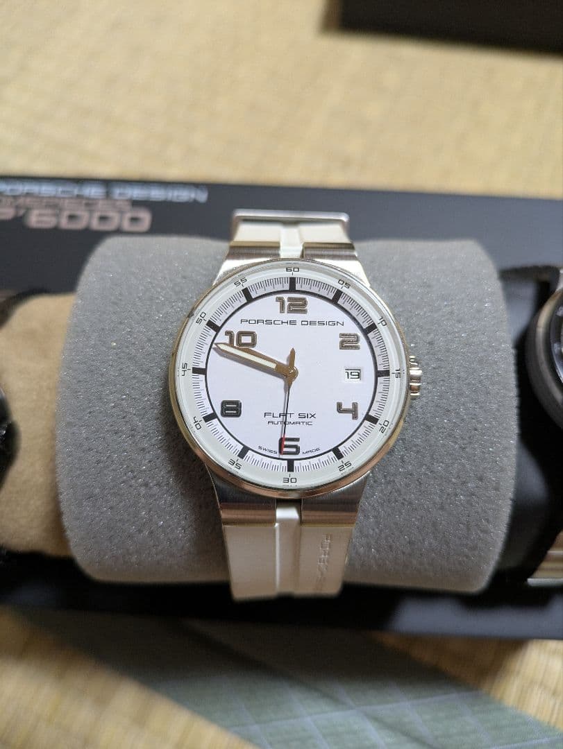 Porsche Design P'6000 ホワイト腕時計