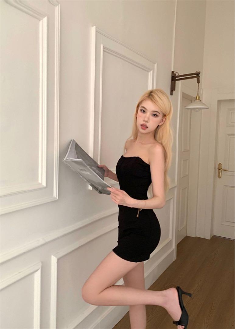 韓国 服 レディース ワンピース 黒 タイト キャバドレス 黒 ミニスカート balifitnesscenter.com