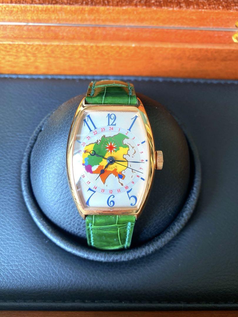 FRANCK MULLER フランクミュラー 美品 ワールドワイド 時計ウォッチ