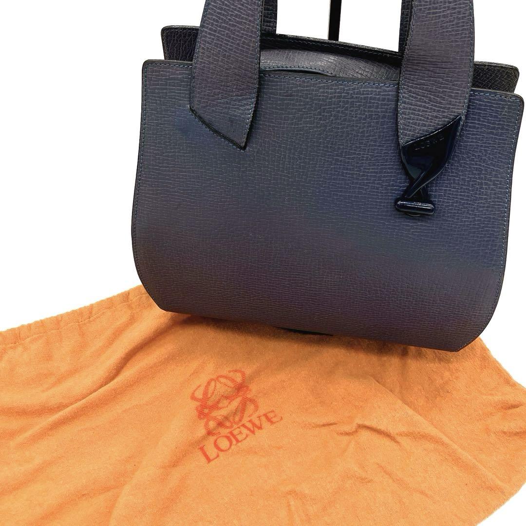 楽天市場】LOEWE ロエベ エナメルアナグラム ミニ ハンドバッグ