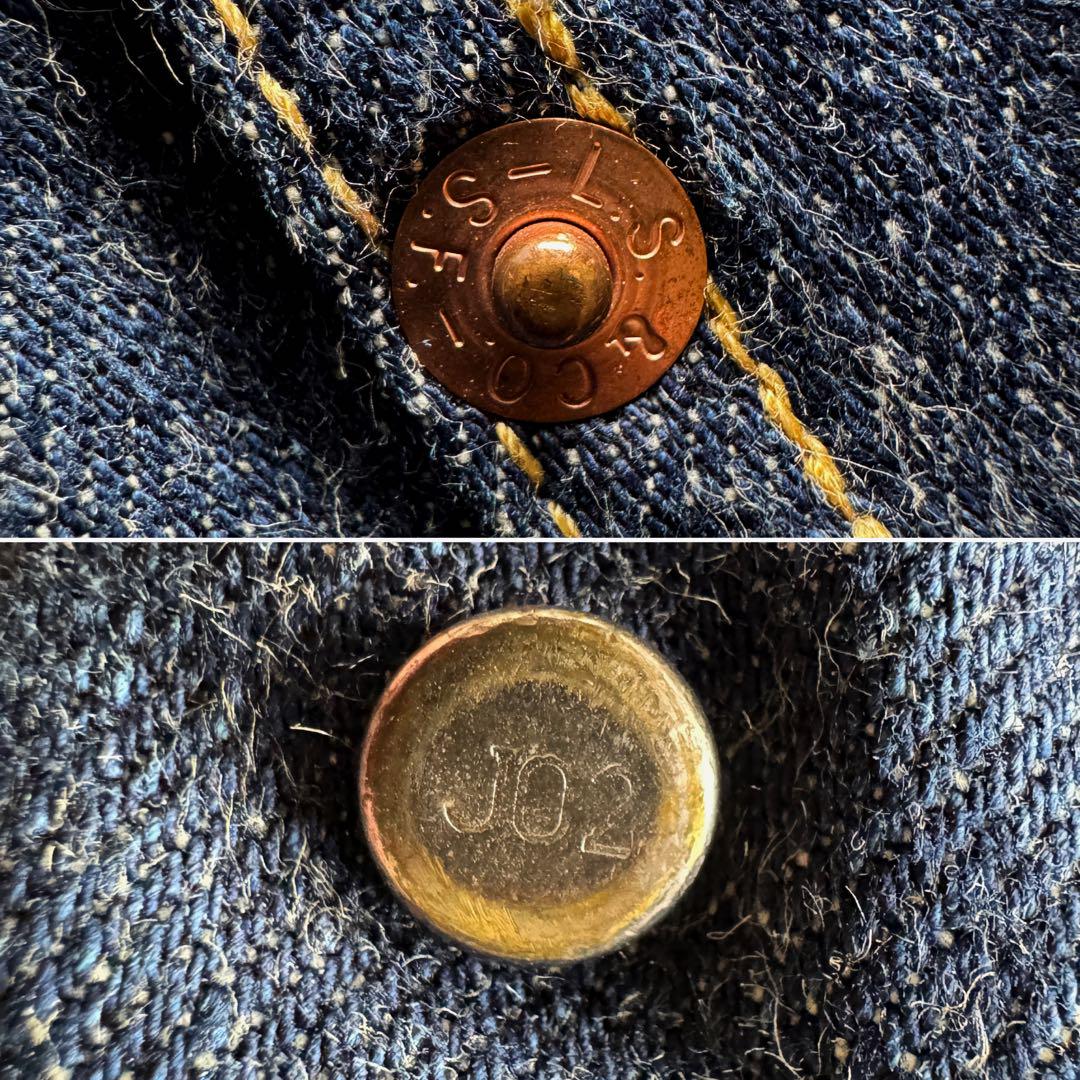 美品 濃紺 LEVI'S 507XX ビッグE デニムジャケット 日本製 2nd