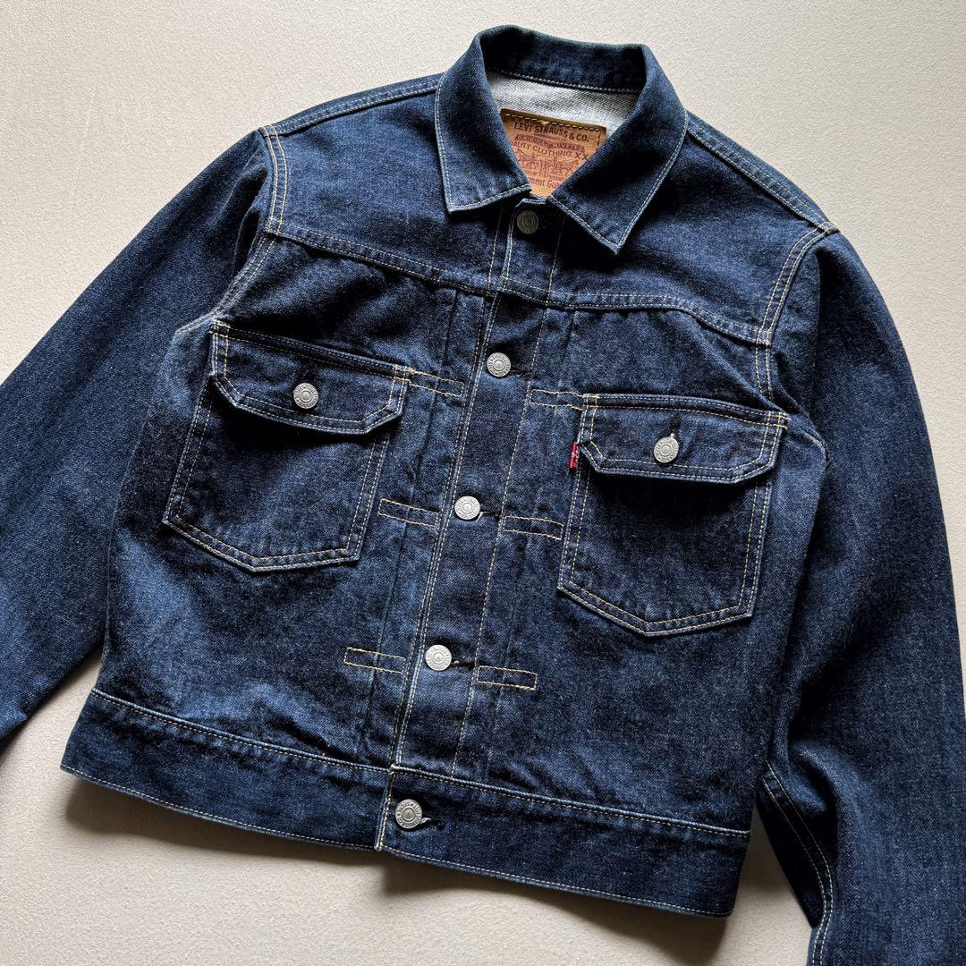 美品 濃紺 LEVI'S 507XX ビッグE デニムジャケット 日本製 2nd