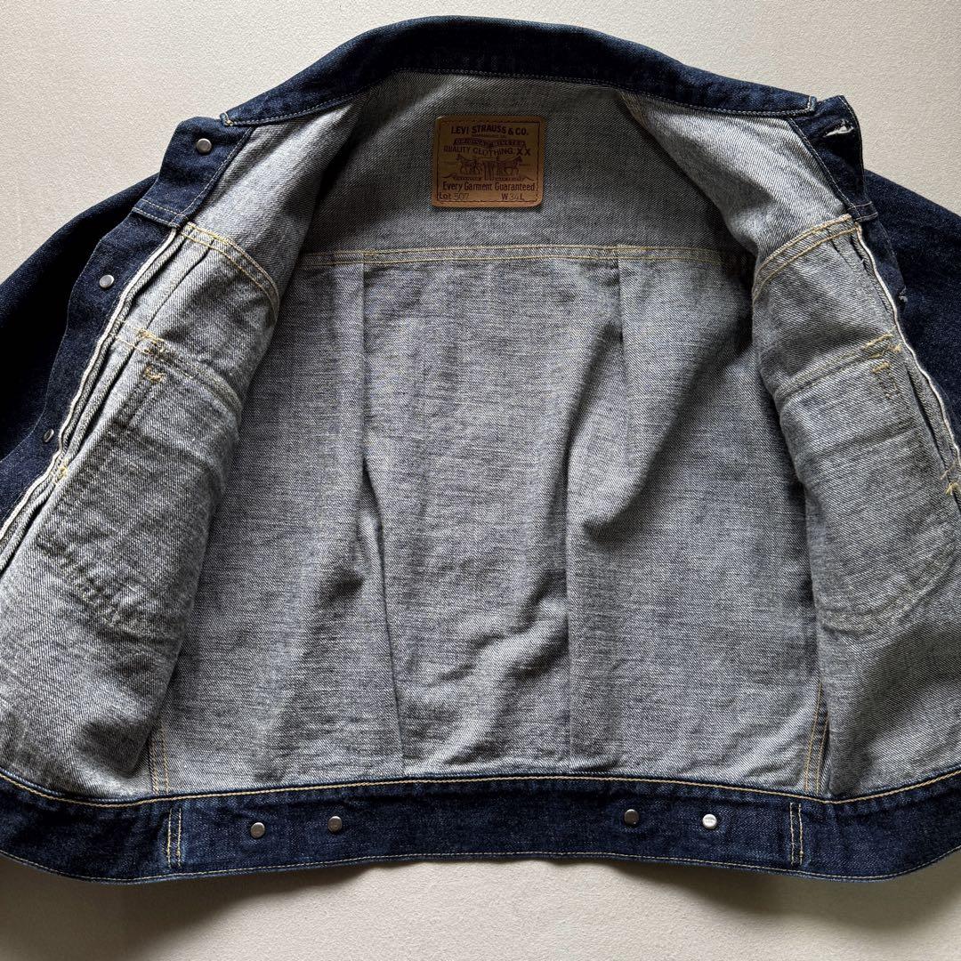 美品 濃紺 LEVI'S 507XX ビッグE デニムジャケット 日本製 2nd