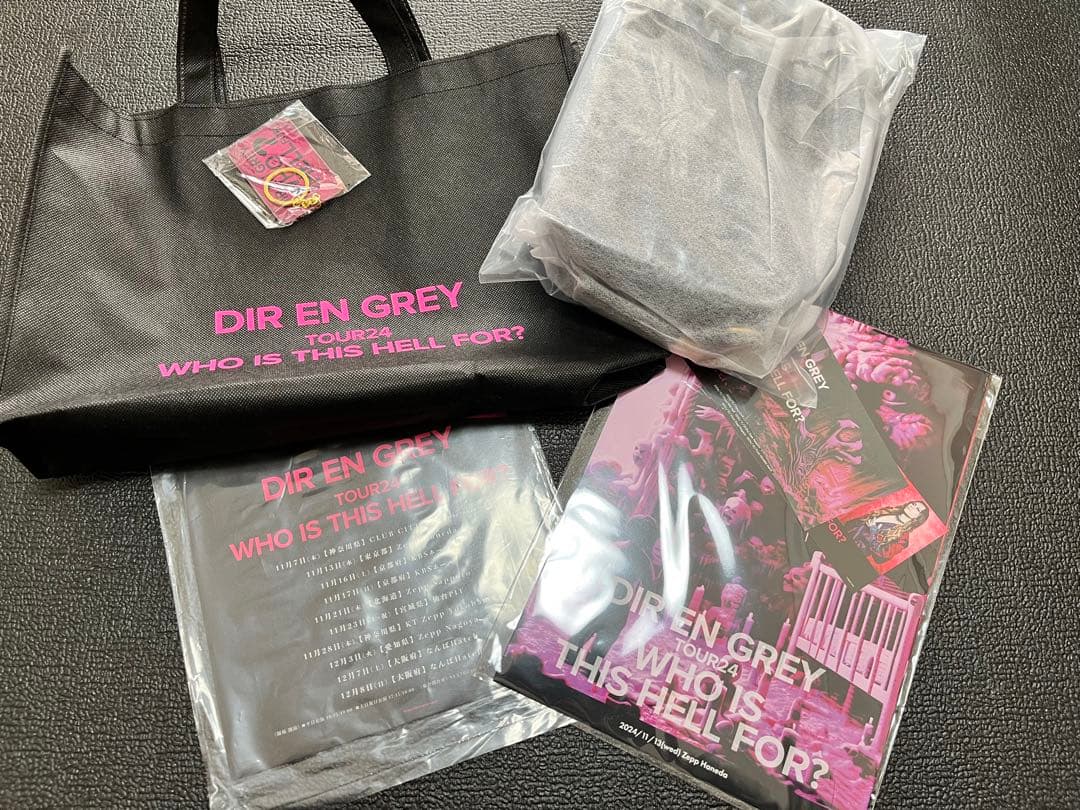 DIR EN GREY TOUR24 ExclusiveTicketお土産 特典